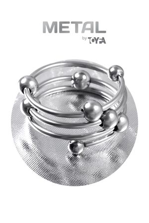 Большое металлическое кольцо под головку пениса